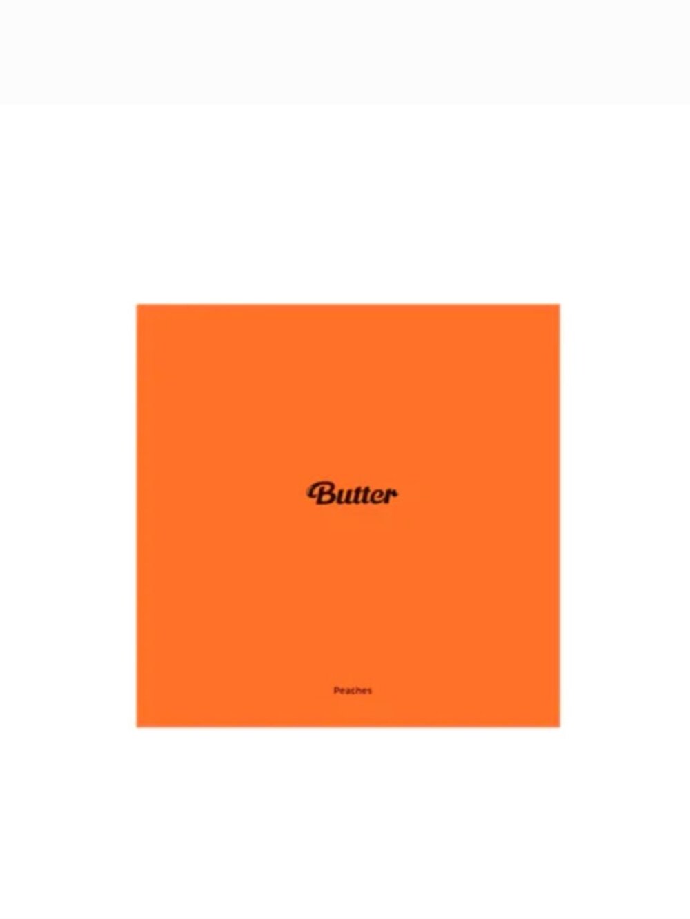 BTS Butter - Peaches Version Official Single Album K POP Sealed